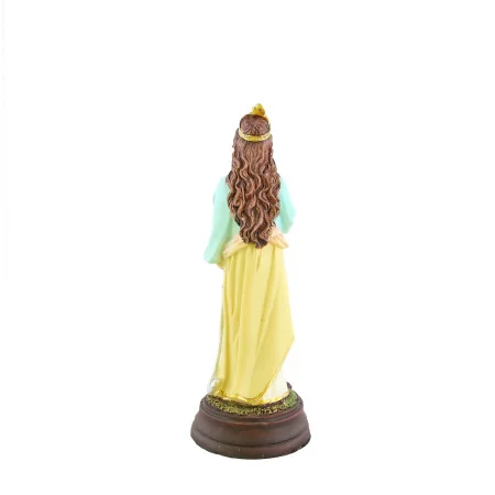 Statua di Santa Filomena dipinta a mano in resina, 20 cm