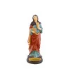 Statue Sainte Marie-Madeleine peinte à la main en résine 20cm