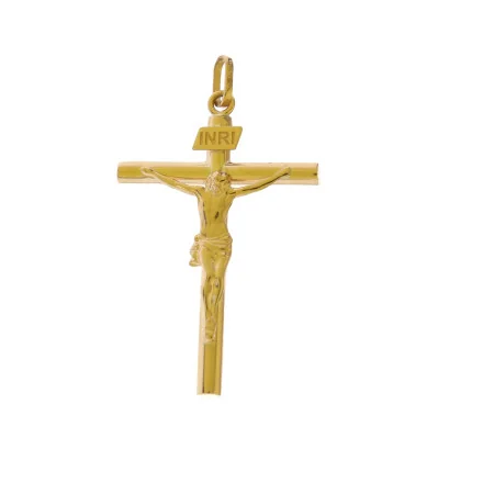 Crucifix INRI en Or 18 carats 33mm