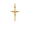 18-carat gold crucifix, 20mm