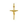 18-carat gold crucifix, 20mm