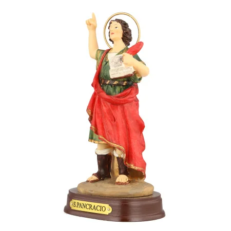 Statue Saint Pancrace 14cm en résine