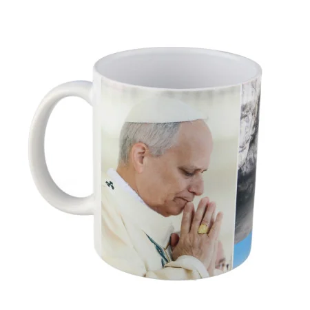 Tazza di Papa Leone XIV - Lourdes 2026