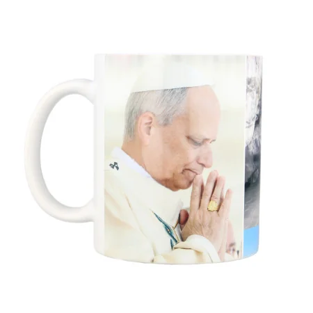 Tazza di Papa Leone XIV - Lourdes 2026
