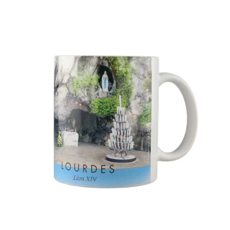 Pope Leo XIV Mug - Lourdes 2026