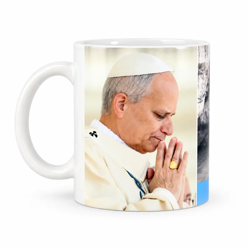 Pope Leo XIV Mug - Lourdes 2026