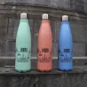 Stainless steel "Lourdes" insulated flask filled with 500ml of Lourdes water