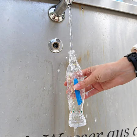 Our Lady plastic bottle...
