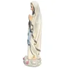 80 cm coloured statue of Our Lady of Lourdes in resin for outdoor use
