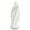 100 cm white statue of Our Lady of Lourdes in resin for outdoor use
