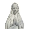 Statue Notre Dame de Lourdes Blanche pour l'extérieur en résine 100 cm