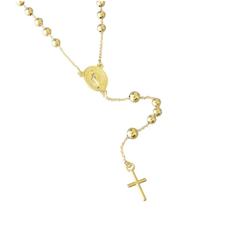 4 mm gold rosary of the...
