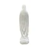 50 cm statue of Our Lady of Lourdes in white resin