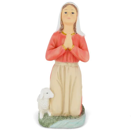 45 cm resin statue of Saint Bernadette kneeling