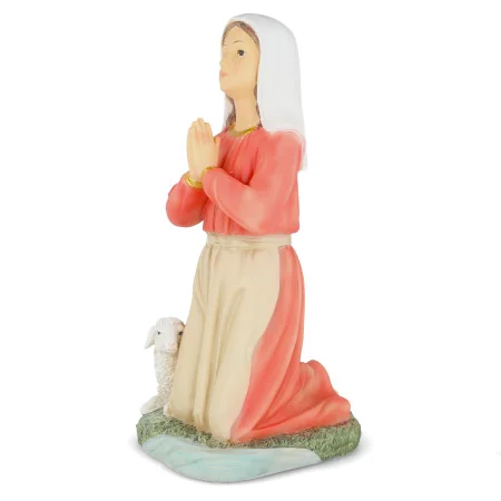 Statue de Sainte Bernadette à genoux en résine 45 cm
