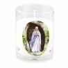 Our Lady of Lourdes night light candle