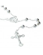 Silver rosaries