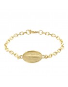 Gold-plated bracelets