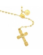 Gold-plated rosary