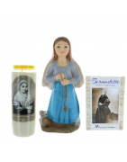 Invoke Saint Bernadette Soubirous with our religious articles