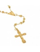 9 and 18 carat gold rosary : Christian Jewellery Lourdes - Handmade jewellery online