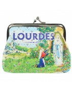 Porte monnaie religieux de Lourdes