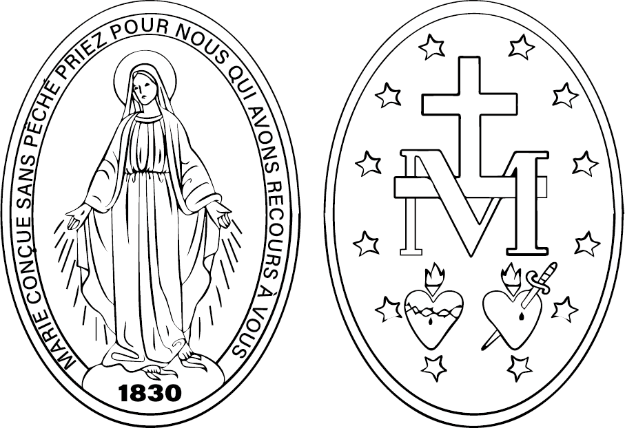 Véritable Médaille Miraculeuse Rue de Bac