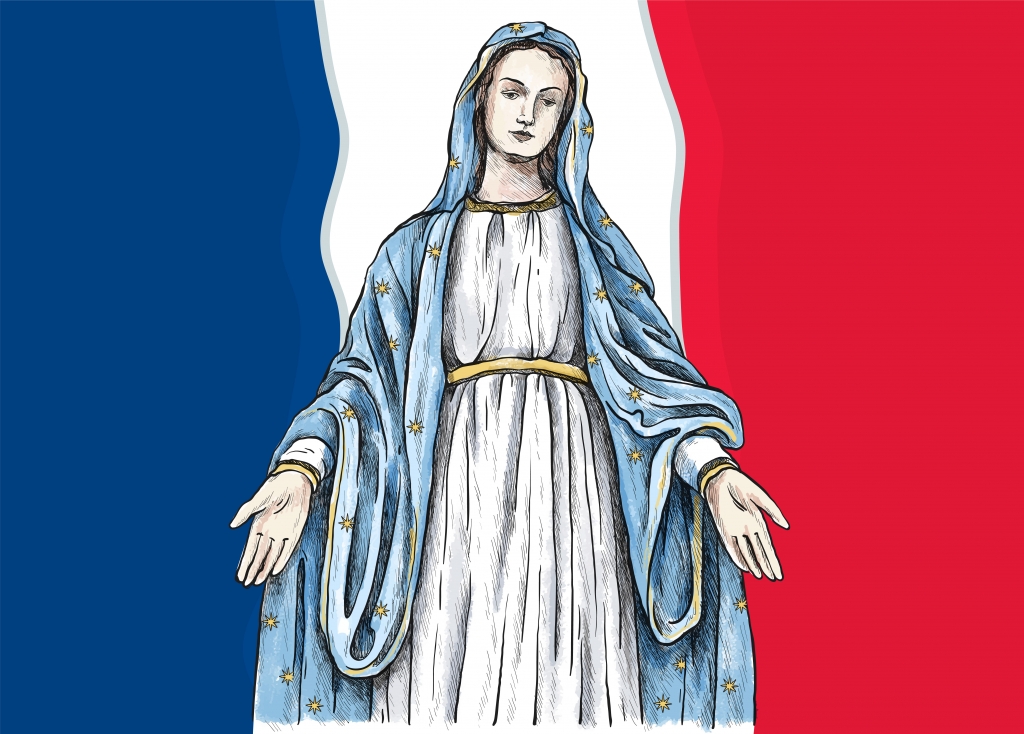Les apparitions de la Vierge Marie en France