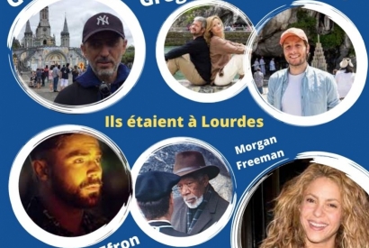 Celebrità a Lourdes: 20 star al Santuario di Lourdes